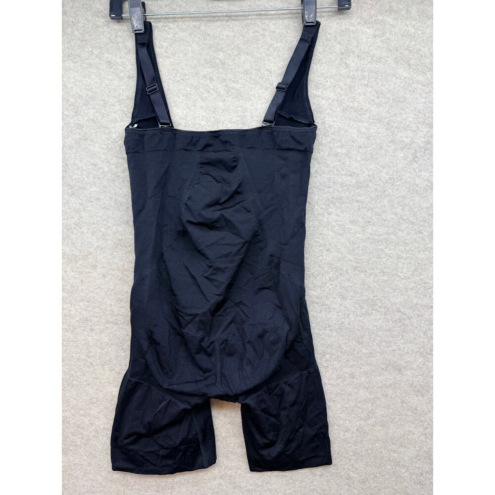 Assets‎ By Spanx Shapewear Bodysuit Mid Thigh Slimmer Black Size 1X Plus Size
